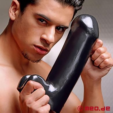 Dildo Black Giant Cock with Balls