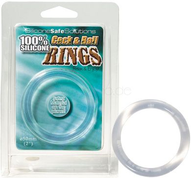 100% Silicone Cock & Ball Rings  50mm