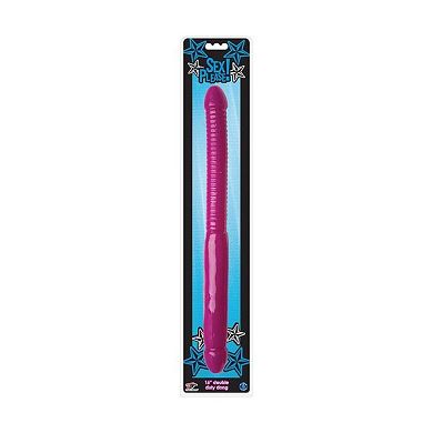 Doppeldildo 40cm - Xtoy24 - glatt. gerippt 100% Wasserfest