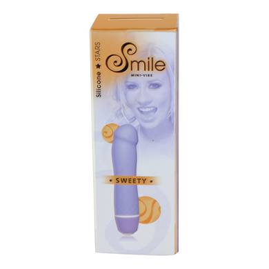 Violettfarbener Penis-Vibrator