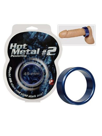 Hot Metal No. 2: Penisring, blau