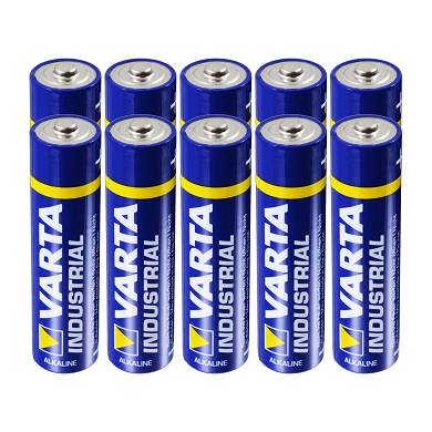 10 x Varta AA Industrial Mignon LR06 Batterie - 2600mAh 1,5V Alkaline- 10 Stk