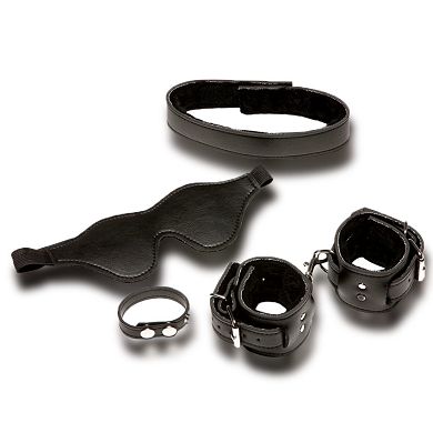 X-Play 4tlg. Bondage Set - schwarz