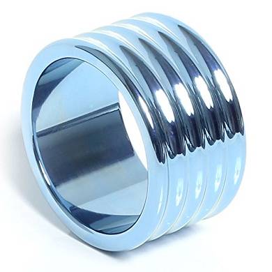 TitanToys - Cockring Comet Lagune aus Titan – EXTRAVAGANT UND GALAKTISCH 30 mm