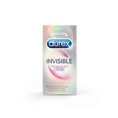 Durex Invisible Extra Gelt - 10 Stck