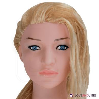 Blonde realistische Liebespuppe