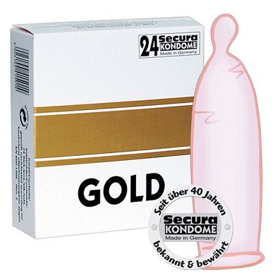 Kondom Secura Gold 24er