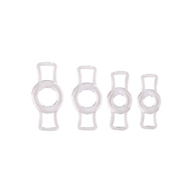 Size Matters Endurance Penis Ring Set - Transparent