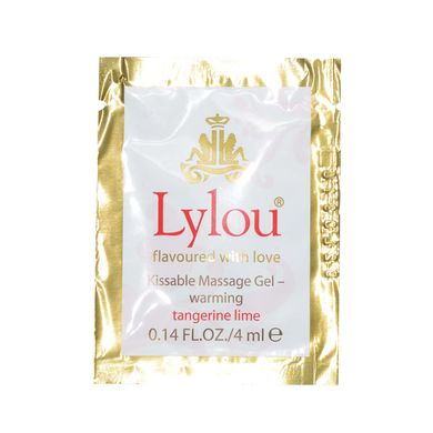 Lylou Kissable Massage Gel Tangerine lime 4 ml