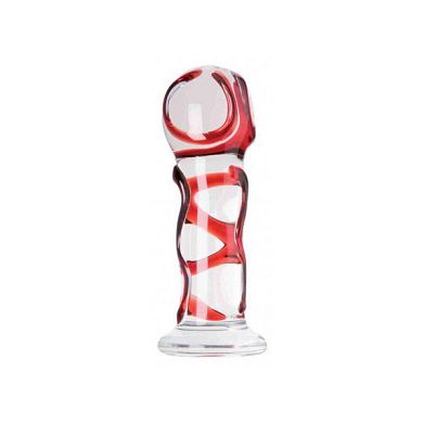 GV Glas-Plug Kleine Kirsche, 13 x 4 cm