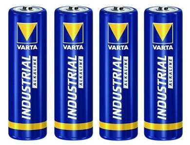 4x Varta Batterie 1,5V AA Mignon LR6 R6 MN1500 INDUSTRIAL 4006 BATTERIEN