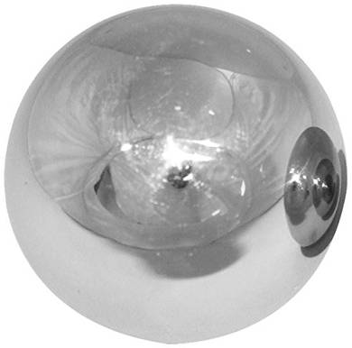 Roestvrij staal Screw-On/Off Ball 50 mm for Shafter Ring. 1er Pack (1 x 1 Stück)