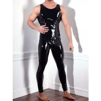 Latex-Overall, schwarz