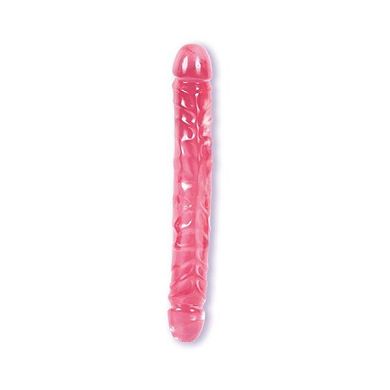 Doc Johnson DOUBLE DONG 12 PINK JELLY. Pink