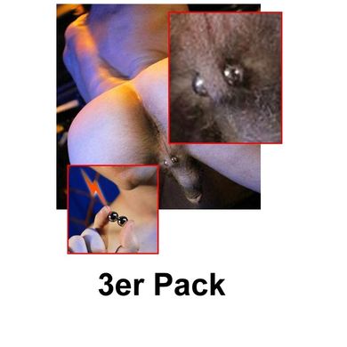 Super Analkugeln X-Hard 3er Pack
