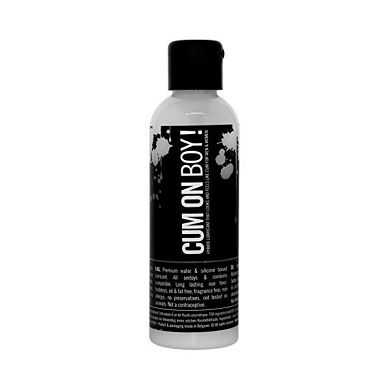 Cum On Boy 100ml - Hybrid Sperma Gleitgel auf Silikon- und Wasserbasis