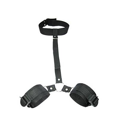 RJE Sexy Handfesseln Halsband Schenkelband Bondage-Set