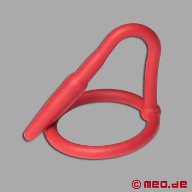 Cock Plug ? Penisplug aus Silikon - rot