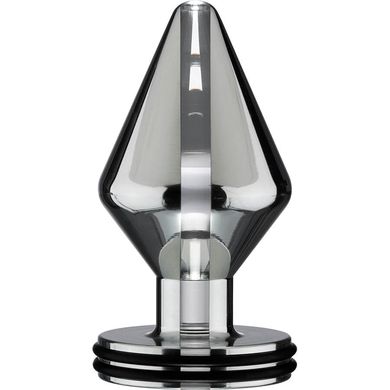 10 x 5 cm ELECTRASTIM - Maxi Classic Butt Plug -Maxi- silver