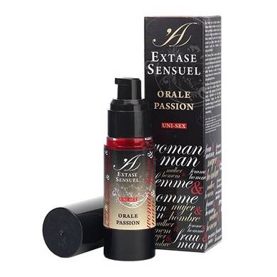 Extase Sensuel - Oral Passion 30 ml - stimulierendes Massagel fuer den Oralverkehr (fuer S