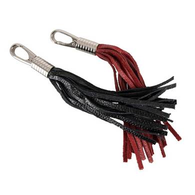 Mini-PeitscheMinipeitsche aus Leder in Schwarz
