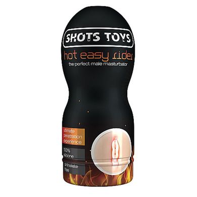 SHOTS TOYS - Portable Masturbator Hot Easy Rider Vagina