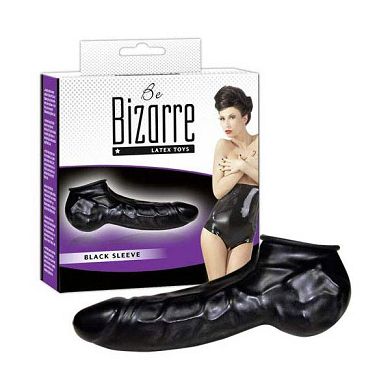 Penismantel Big Dick 22 x 5 cm schwarz