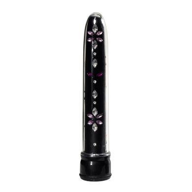 Kiss the Jewel transp.-schwarz, 19 cm, D: 29 mm