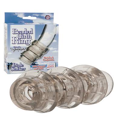 Dr. Joel Kaplan - Beaded Girth Ring Triple Stacker