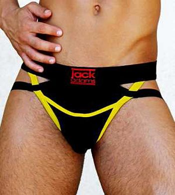 Jack Adams Ranger Fly X Jock black/yellow