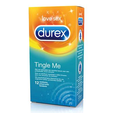 Durex Tingle Me Condome 12 er