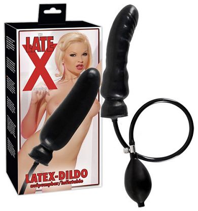 Latex Dildo - aufpumpbar