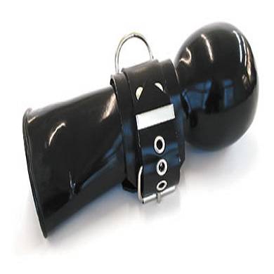 Latex Fustlinge mit Handfessel