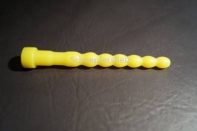 Dilator Silikon Gelb Kugeln-mit-Loch Neu Art.1028 11,3/1,2cm Prinzenzepter