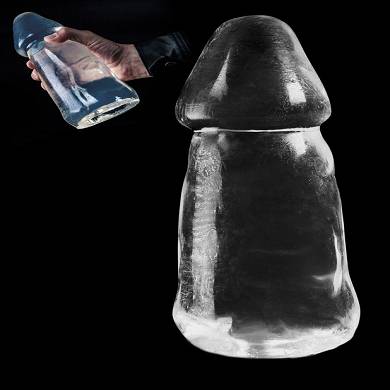Dark Crystal Clear Medium Dildo DCC02