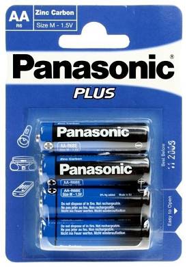 24 x PANASONIC General Purpose 1,5V R06 /R6 AA Mignon BATTERIEN 1.5V 24 ZELLEN