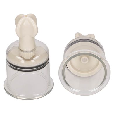 Nippelsauger Set OUCH Suction Cup transparent large - 5 cm