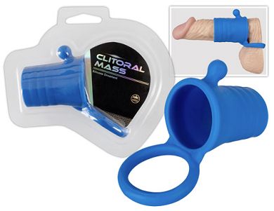 Penishlle mit Clitorisstimulator