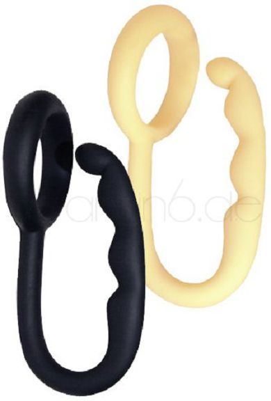 Mr Hook Penisring mit Analkette