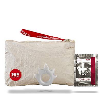 Fun Factory FLAME silber Silikon Penisring für eine harte Erektion Ø 1.9 cm (S