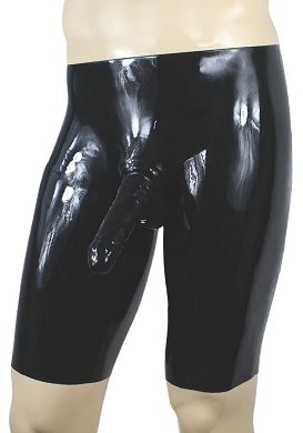 Herren - Latex-Radler mit Penishlle
