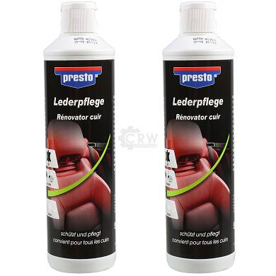 2x Presto Lederpflege fr echtes Leder und Kunstleder 500ml 6TA