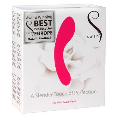 The Mini Swan Wand Vibrator - Pink