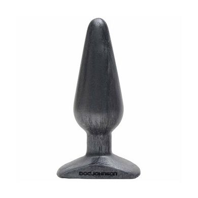 Anal Dildo "BigEnd" -M Farbe : Kohle Schwarz Maße: Ø knapp 4cm. gut