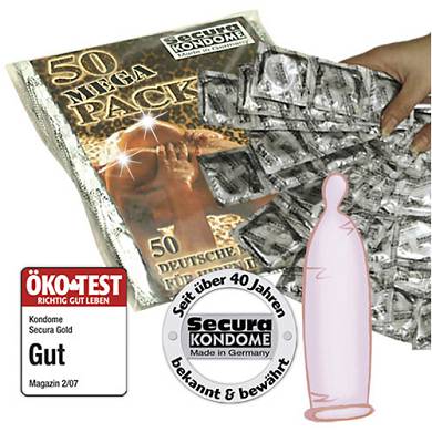 Secura Gold Kondome - 50 Stck