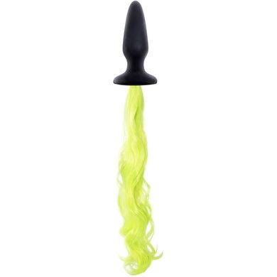 10 x 3,2 cm Unicorn Tails Buttplug yellow