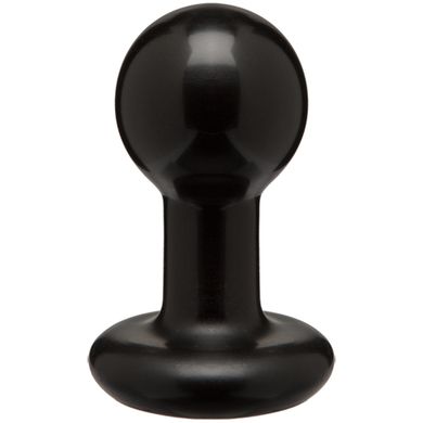 Runder Analplug - klein - schwarz