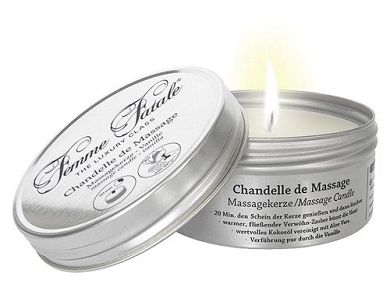 Massagekerze Vanille - Inhalt: 125 ml