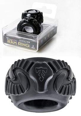 Tribal Son Ram Ring 2er Set