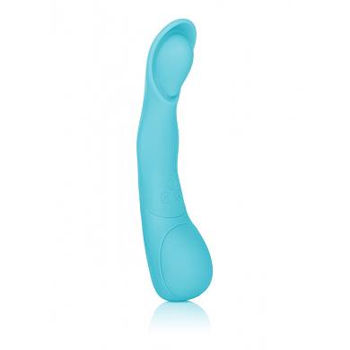 Impress - Scoop Vibrator - 12 x 3,75 cm - in Blau